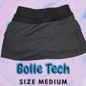 Bolle Tech Women's Grey Tennis Skirt Size Medium